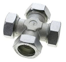 42L Zinc plated Steel Cross Cutting Ring 160 Bar DIN 2353