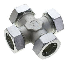 42L Zinc plated Steel Cross Cutting Ring 160 Bar DIN 2353