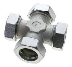 42L Zinc plated Steel Cross Cutting Ring 160 Bar DIN 2353