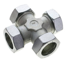 42L Zinc plated Steel Cross Cutting Ring 160 Bar DIN 2353