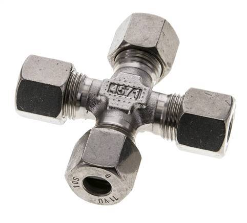 10S Stainless steel Cross Cutting Ring 630 Bar DIN 2353