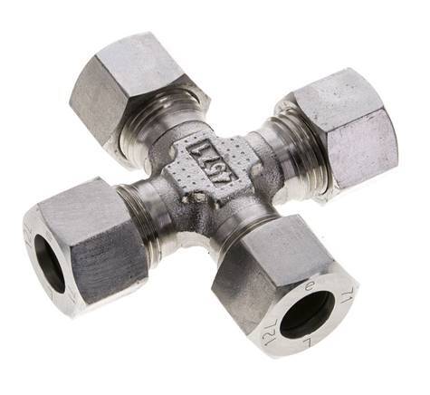 12L Stainless steel Cross Cutting Ring 315 Bar DIN 2353