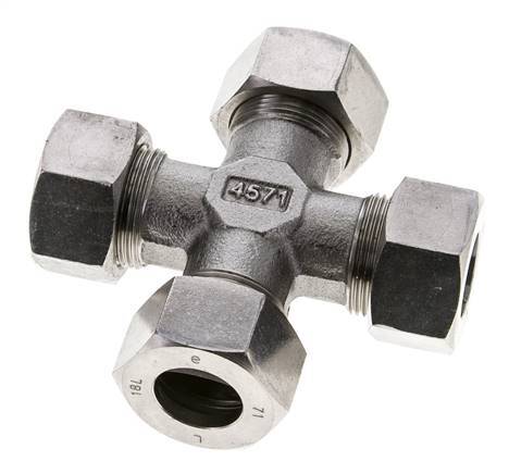 18L Stainless steel Cross Cutting Ring 315 Bar DIN 2353