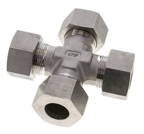 25S Stainless steel Cross Cutting Ring 400 Bar DIN 2353