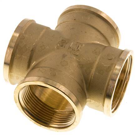 G 1 1/2'' Female Brass Cross 16 Bar