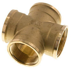G 1 1/2'' Female Brass Cross 16 Bar