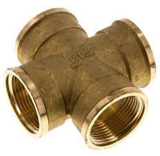 G 1 1/4'' Female Brass Cross 16 Bar