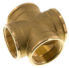 G 2'' Female Brass Cross 16 Bar