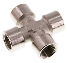 G 3/8'' FemaleNickel plated Brass Cross 16 Bar