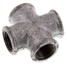 Rp 1/2'' Female Zinc plated Cast iron Cross 25 Bar