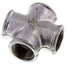 Rp 3/4'' Female Zinc plated Cast iron Cross 25 Bar