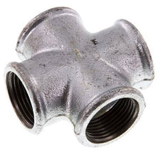 Rp 1'' Female Zinc plated Cast iron Cross 25 Bar