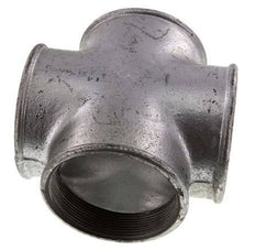 Rp 3'' Female Zinc plated Cast iron Cross 25 Bar