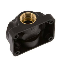 G 3/4'' x G 1/2'' Plastic Wall Mounted 4-way Air Junction with through-hole 15 Bar