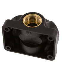 G 3/4'' x G 1/2'' Plastic Wall Mounted 4-way Air Junction with through-hole 15 Bar