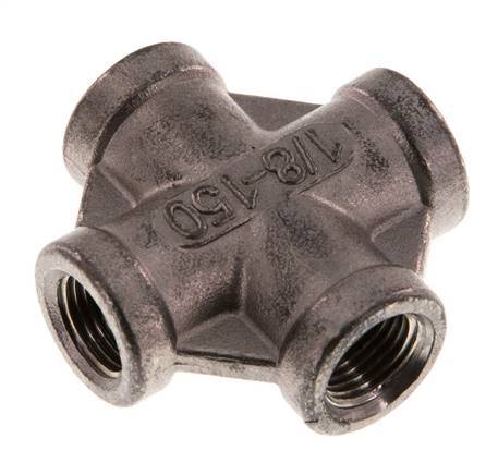 Rp 1/8'' Female Stainless steel Cross 16 Bar