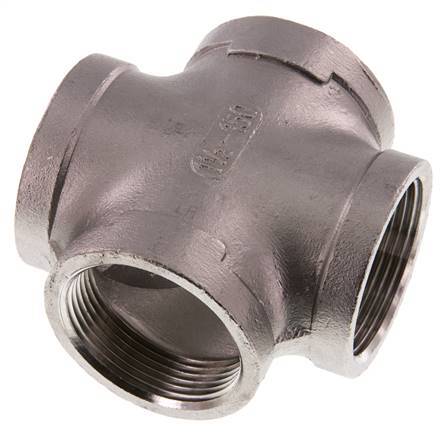 Rp 1 1/2'' Female Stainless steel Cross 16 Bar