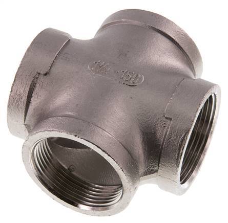 Rp 1 1/2'' Female Stainless steel Cross 16 Bar