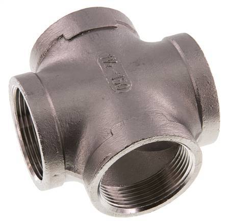 Rp 1 1/2'' Female Stainless steel Cross 16 Bar