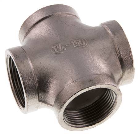 Rp 1 1/4'' Female Stainless steel Cross 16 Bar