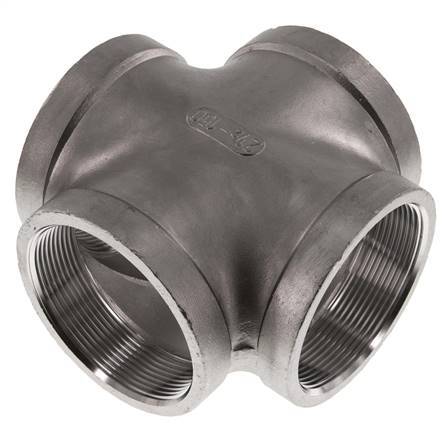 Rp 2 1/2'' Female Stainless steel Cross 16 Bar
