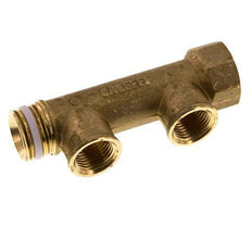 G 3/4'' x 2xG 1/2'' F/M/F Brass Distributor pipes 10 Bar