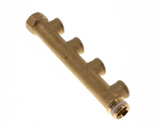 G 3/4'' x 4xG 1/2'' F/M/F Brass Distributor pipes 10 Bar