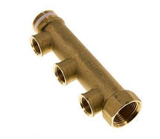 G 1'' x 3xG 1/2'' F/M/F Brass Distributor pipes 10 Bar