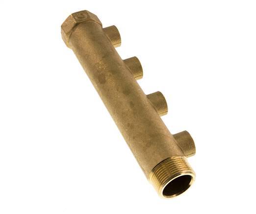G 1 1/4'' x 4xG 1/2'' F/M/F Brass Distributor pipes 10 Bar