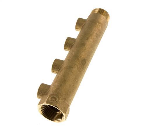 G 1 1/4'' x 4xG 1/2'' F/M/F Brass Distributor pipes 10 Bar