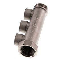 G 1'' x 3xG 1/2'' F/M/F Nickel plated Brass Distributor pipes 10 Bar