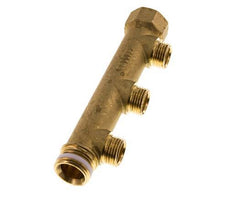 G 3/4'' x 3xG 1/2'' F/M/M Brass Distributor pipes 10 Bar