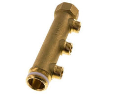 G 1'' x 3xG 1/2'' F/M/M Brass Distributor pipes 10 Bar