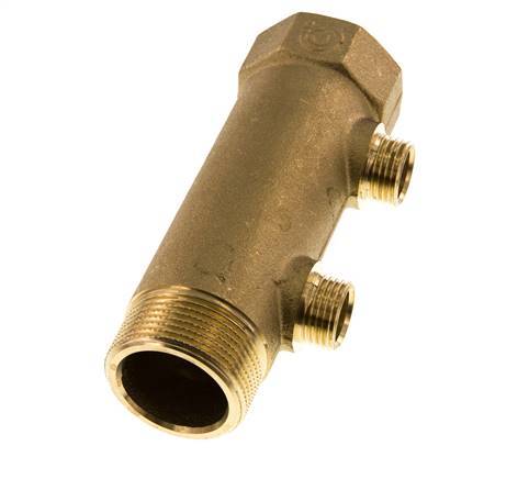 G 1 1/4'' x 2xG 1/2'' F/M/M Brass Distributor pipes 10 Bar