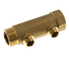 G 1 1/4'' x 2xG 1/2'' F/M/M Brass Distributor pipes 10 Bar
