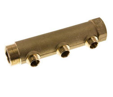 G 1 1/4'' x 3xG 1/2'' F/M/M Brass Distributor pipes 10 Bar