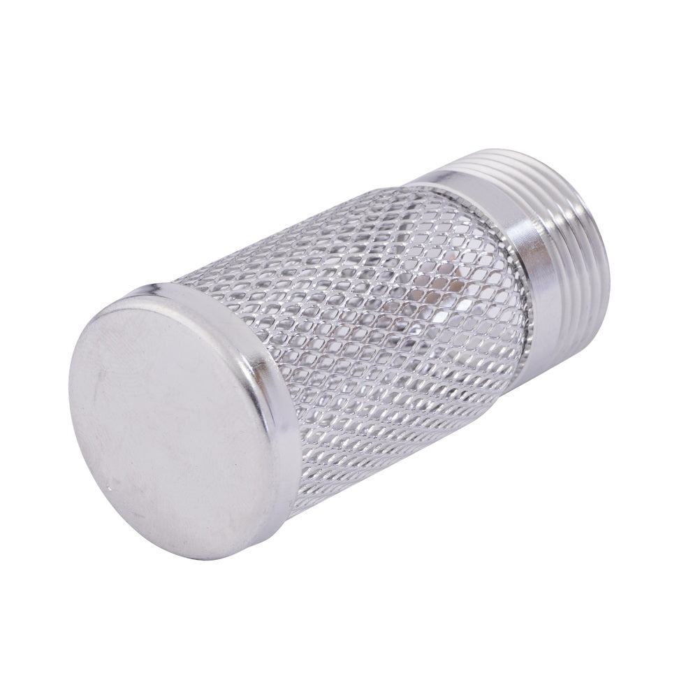 G1'' Stainless Steel 304 Suction Strainer 1 mm Mesh [8 Pieces]