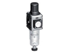 Filter-Regulator G1/4'' 1000 l/min 0.5-10.0bar/7-145psi Auto 40 mm Pressure Gauge Polycarbonate Futura 0