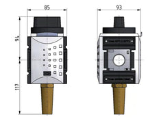 3/2 Ball Valve G1 25000 l/min Futura 4