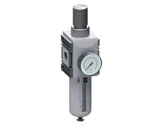 Filter-Regulator G1'' 13000 l/min 0.1-1.0bar/1-14psi Semi-Auto Polycarbonate Futura 4