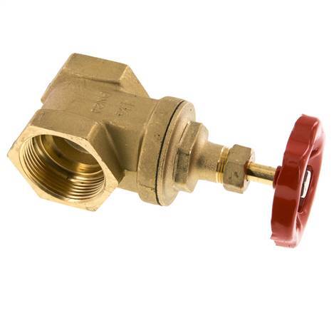 G1-1/2'' Brass Gate Valve EPDM 20 bar - GL2BM