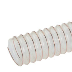 Antistatic PUR pressure and suction hose 30 mm (ID) 21 mm (BR) 10 m food-grade