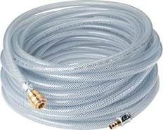 Compressed air hose with DN 7.2 coupling, 16 bar, 10 meter, 20 mm outer diameter