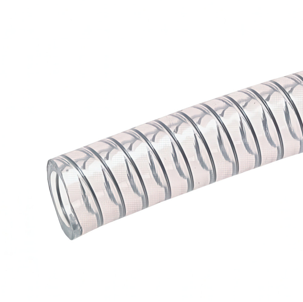 PVC pressure and suction hose 12 mm (ID) 1 m food-grade