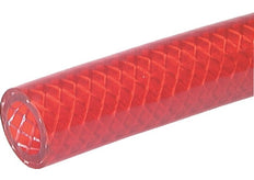 PVC universal liquid hose 9x15 mm 10 m Red colour food-grade