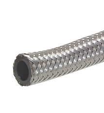 Oil & fuel hose with stainless steel braiding 14.5x20.5 mm 3 m