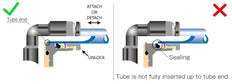 12mmxR3/8'' Straight Push Fit [10 Pieces]