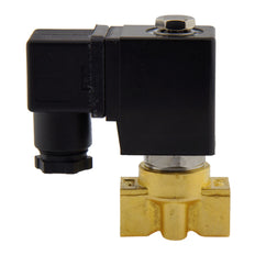 Solenoid Valve HP-DA 1/4'' Brass PTFE 4-75bar 12V DC
