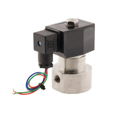 Solenoid Valve HP-IA 1/4'' high pressure stainless steel PTFE 0.5-90bar 230V AC