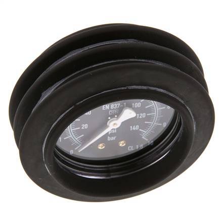 Pressure Gauge 63mm 0 - 10 Bar G 1/4"